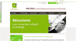 Desktop Screenshot of anr-cable.fr